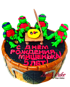 Торт Черепашки ниндзя Торт Черепашки ниндзя